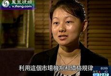 凤凰卫视采访中商情报网研究员邢瑶